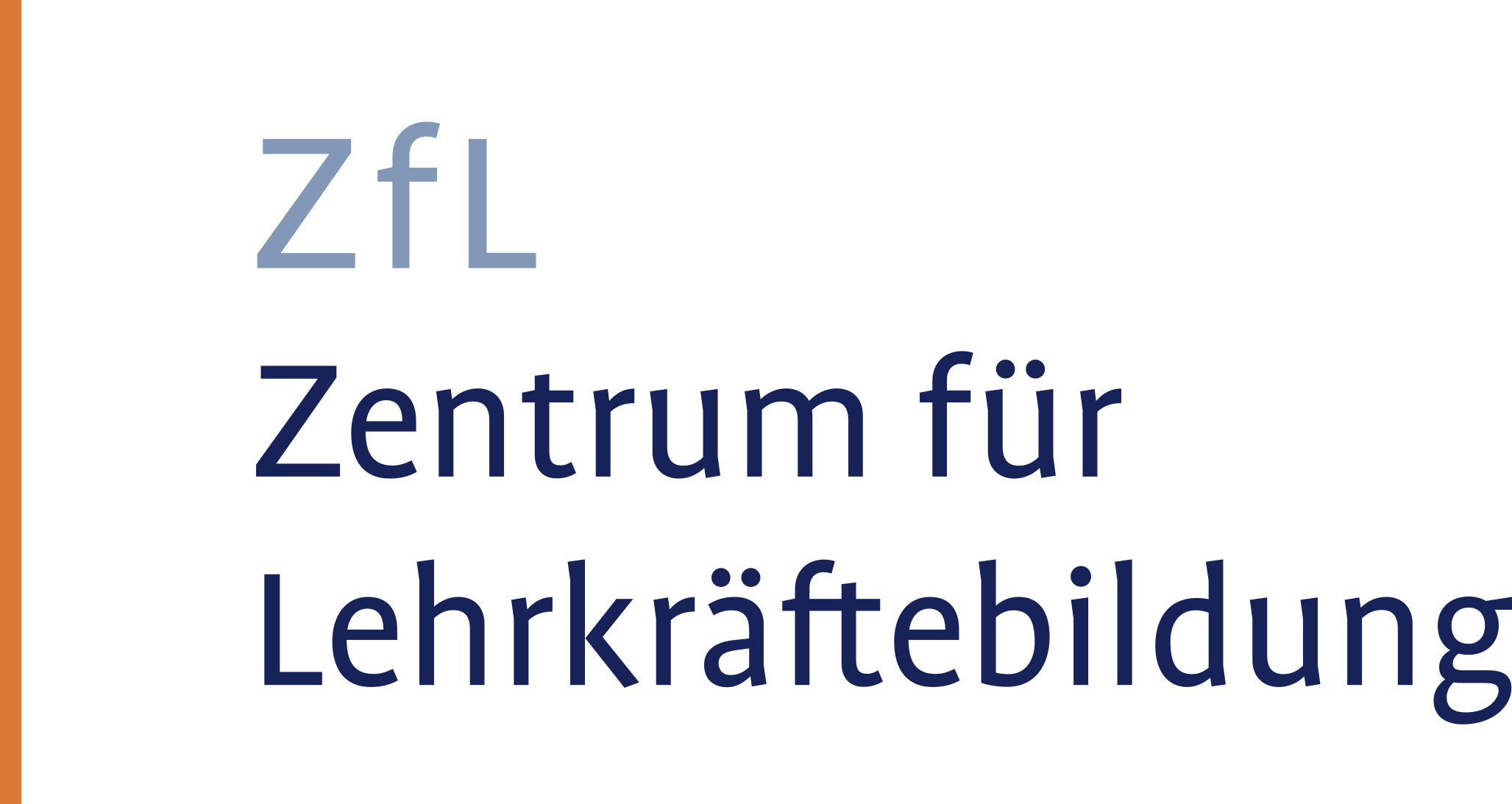 Logo: ZfL - Zentrum für Lehrkräftebildung