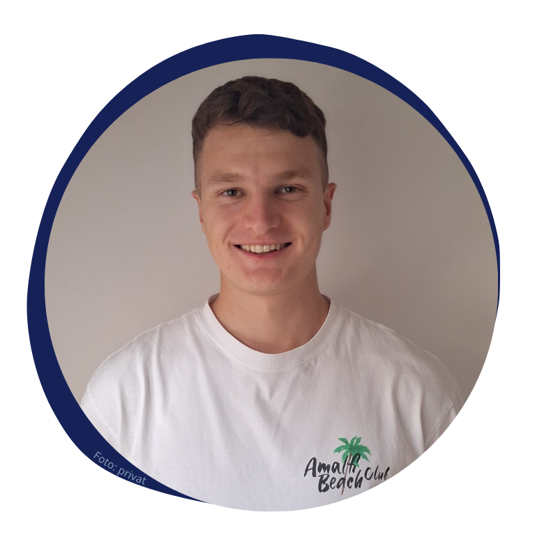 Porträt von Student Johannes